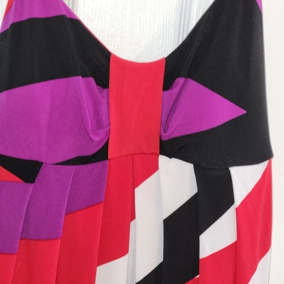 ALLEN SCHWARTZ Colorful Striped Maxi Dress - Picture 2 of 4
